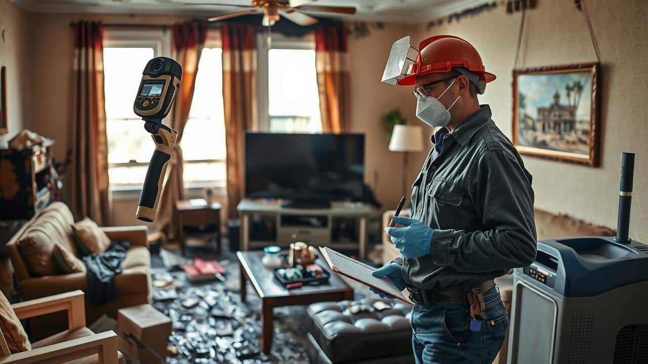 Can a fire-damaged house be repaired?