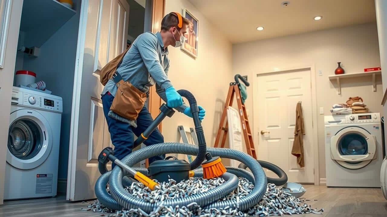 Can I clean my dryer vent myself?