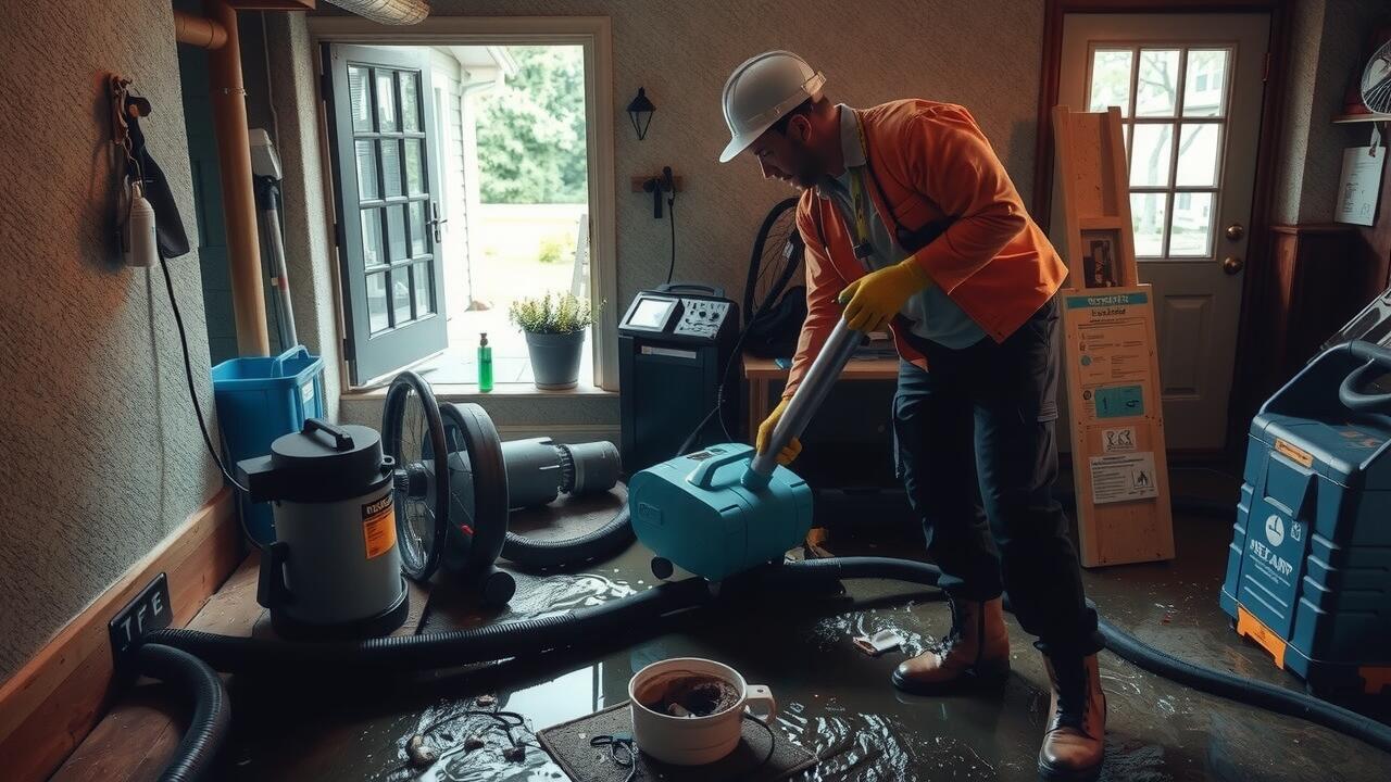 Flooded Crawlspace Repair