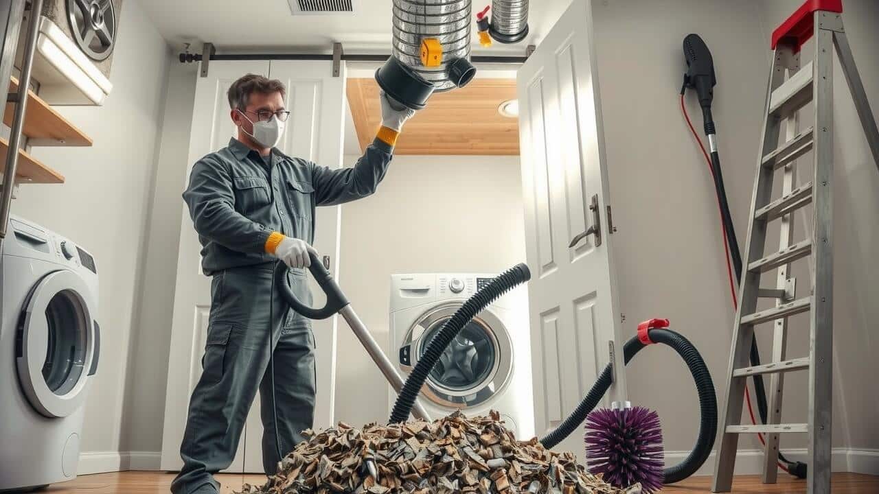 How much does it cost for dryer vent cleaning?
