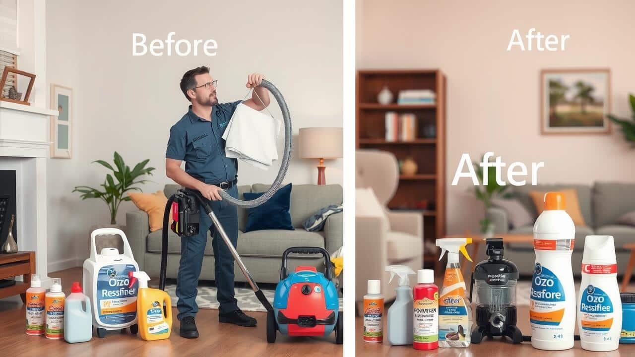 What reduces human odor?